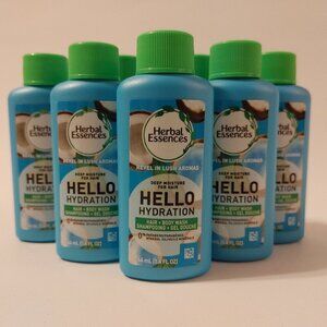 HERBAL ESSENCES HELLO Hydration Deep Moisturizing Hair Body Wash Shampoo LOT 7